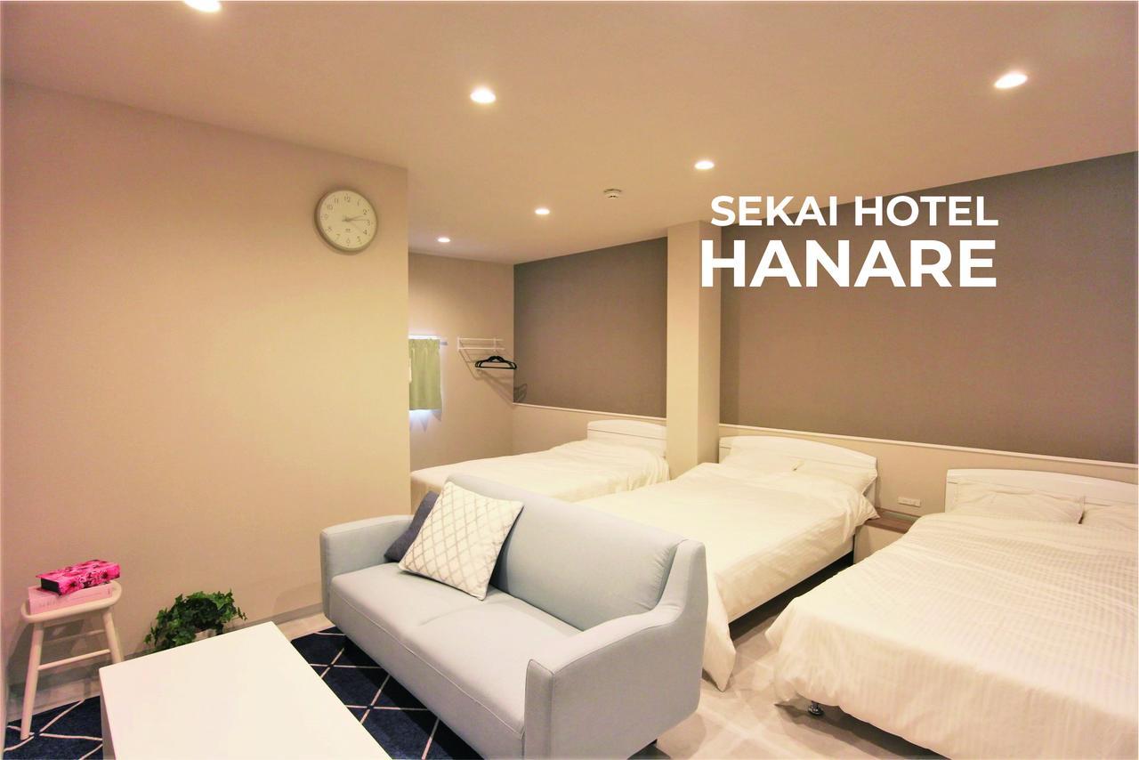 Sekai Hotel Mangetsu Ōsaka Extérieur photo